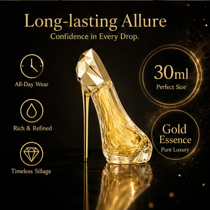 Luxurious golden high-heeled s - Heels ulasan dan harga