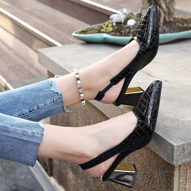 Summer High Heels Sandals Wome - Sandals ulasan dan harga