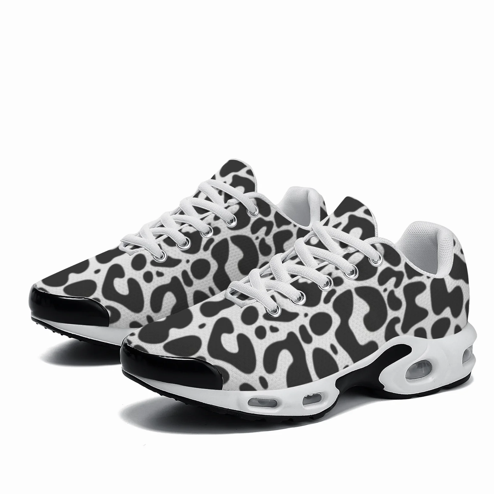 Customizable black leopard pri - Breathable Mesh Athletic Shoes ulasan dan harga