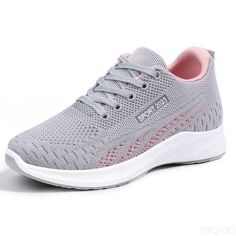 Large Size Spring and Autumn F - Breathable Mesh Athletic Shoes ulasan dan harga