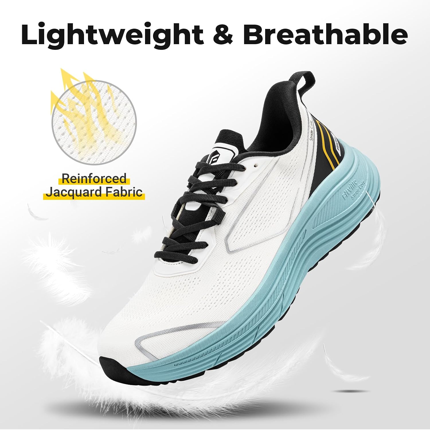 FitVille Men's Wide Fit Road R - Lightweight Road Running Shoes ulasan dan harga