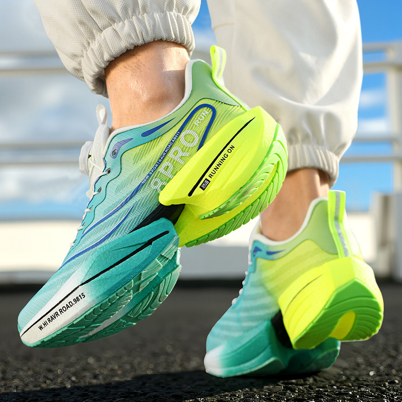 Men's Sports Shoes Full Palm C - Carbon Plate Marathon Racing Shoes ulasan dan harga