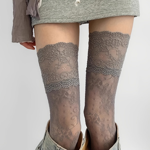 1 Pair Women's Over-Knee Socks - Boots ulasan dan harga