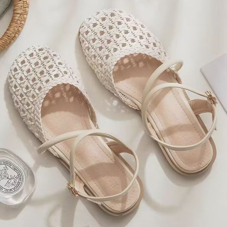 French-style Closed-toe Sandal - Sandals ulasan dan harga