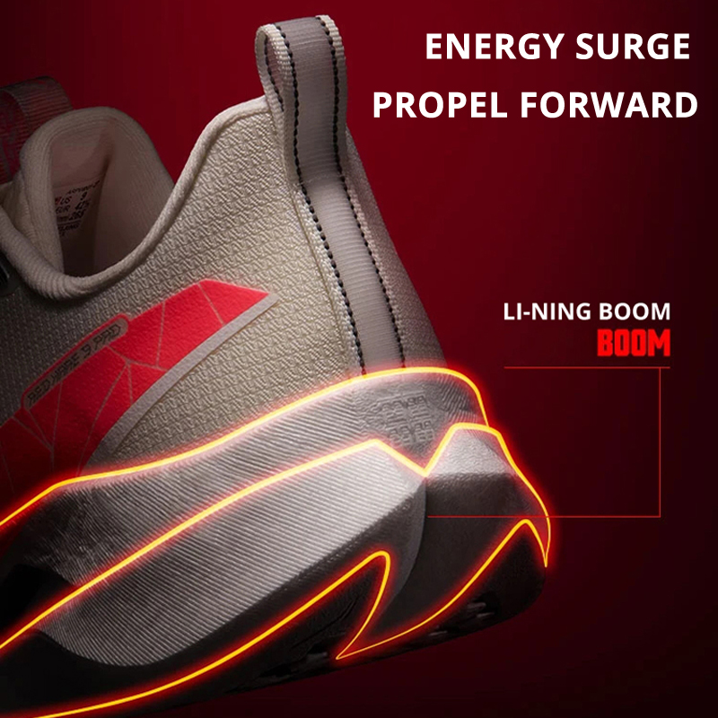 Li-Ning Women's RED HARE 9 PRO - Reflective Night Running Shoes ulasan dan harga