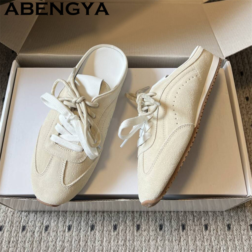 Women's Lace Up Casual Flat Sl - Running Shoes ulasan dan harga