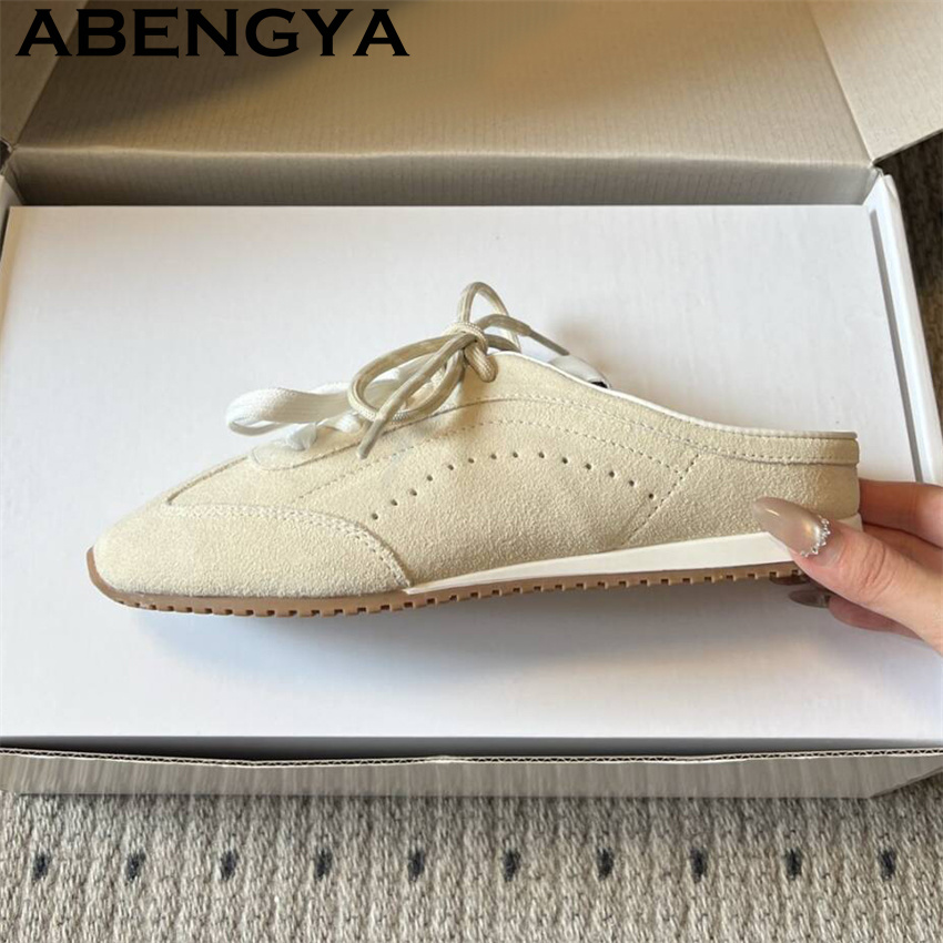 Women's Lace Up Casual Flat Sl - Running Shoes ulasan dan harga