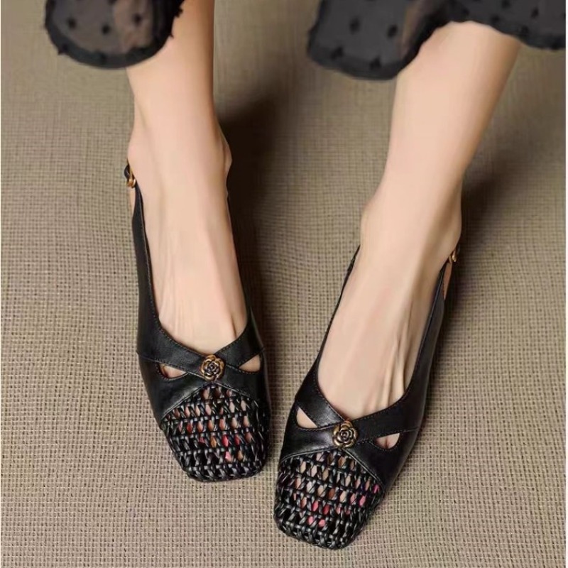 Women's French-style closed-to - Sandals ulasan dan harga