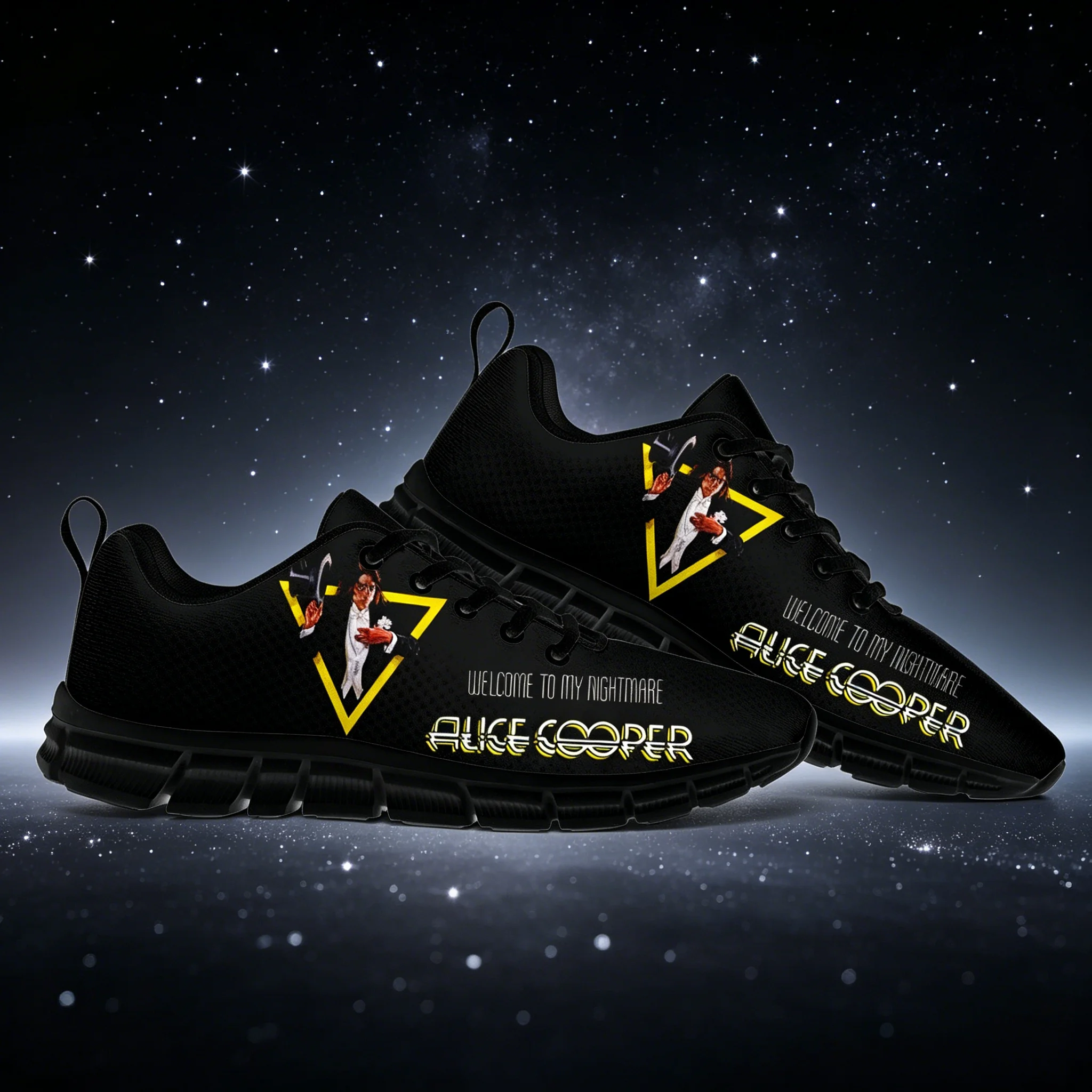 Alice Cooper Unisex Athletic R - Breathable Mesh Athletic Shoes ulasan dan harga