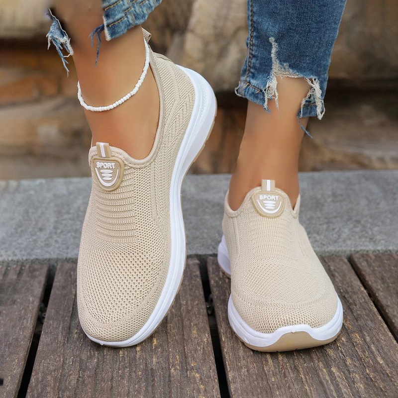 Women's Casual Slip-On Athleti - Breathable Mesh Athletic Shoes ulasan dan harga