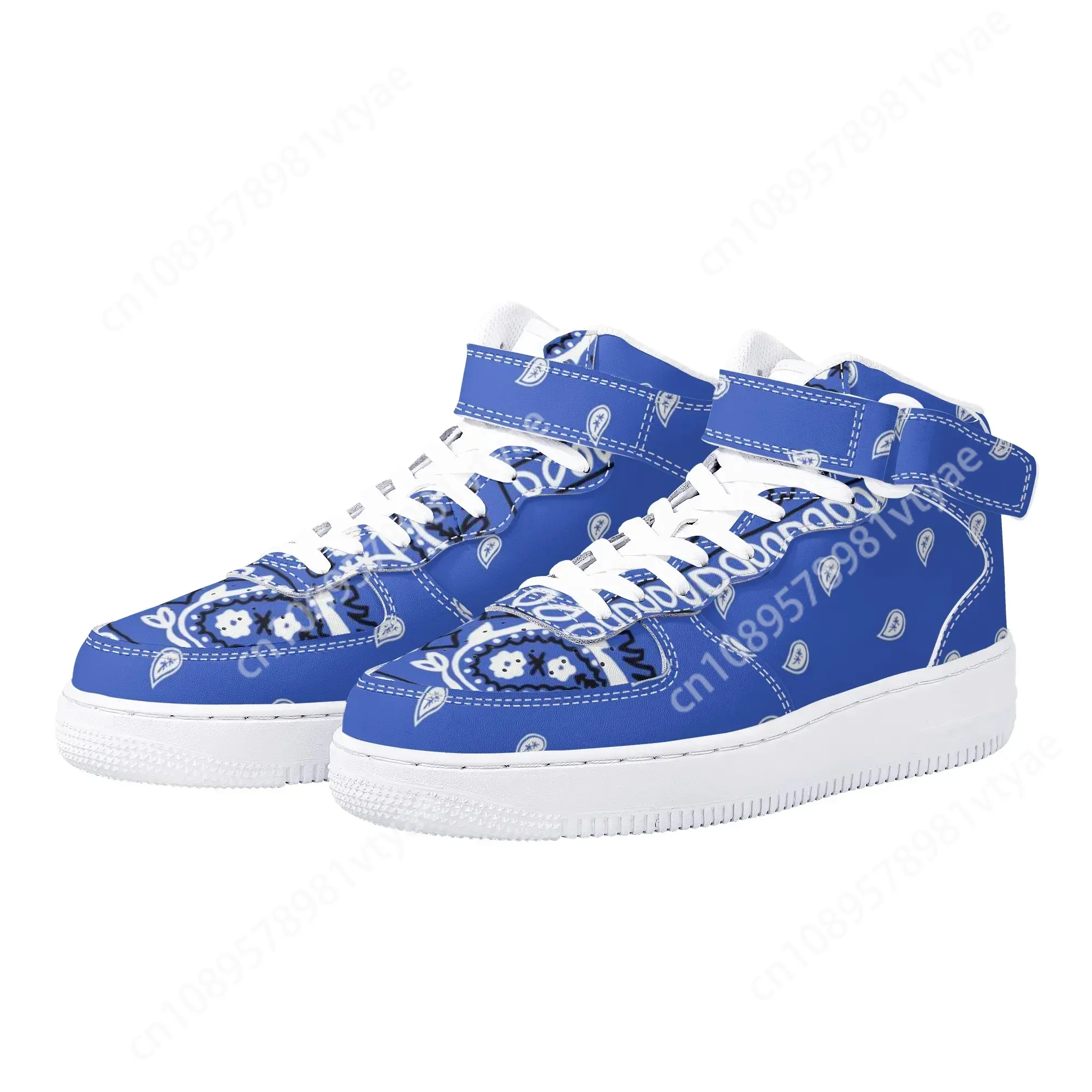 New Arrivals Bandana Print Men - Breathable Mesh Athletic Shoes ulasan dan harga