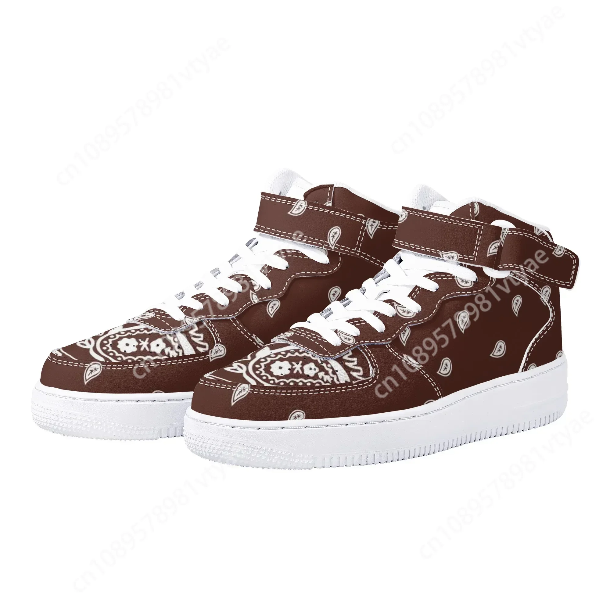 New Arrivals Bandana Print Men - Breathable Mesh Athletic Shoes ulasan dan harga