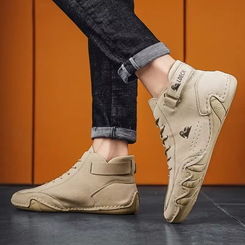 Men's Loafers Anti Slip Fashio - Waterproof Goretex Running Shoes ulasan dan harga