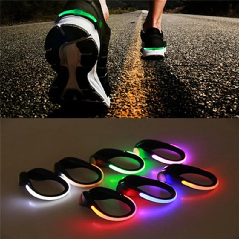 2024 Luminous Shoe Clip Light  - Reflective Night Running Shoes ulasan dan harga
