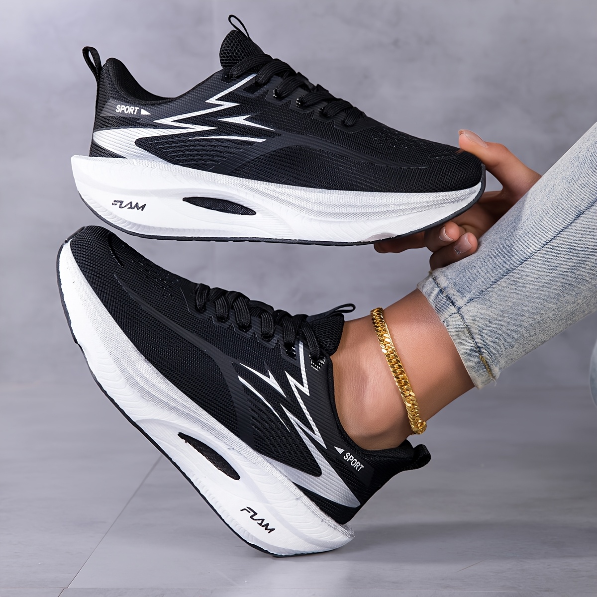 Women Sneakers Shoes Breathabl - Breathable Mesh Athletic Shoes ulasan dan harga