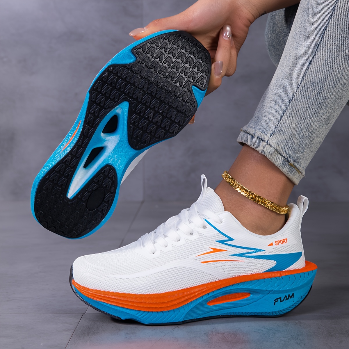 Women Sneakers Shoes Breathabl - Breathable Mesh Athletic Shoes ulasan dan harga