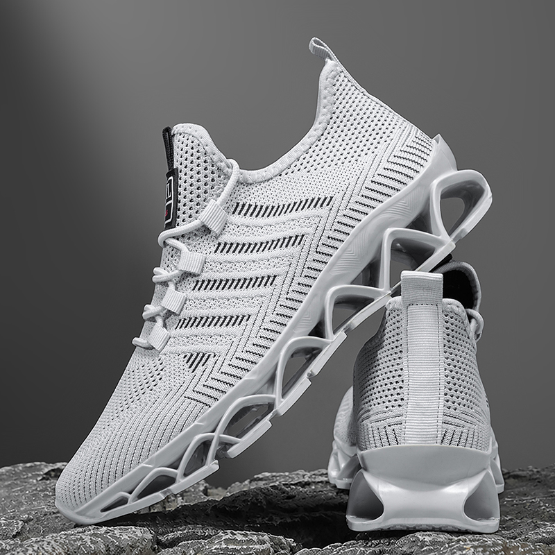 Mens Shoes Casual Sneakers for - Shock Absorbing Gym Trainers ulasan dan harga