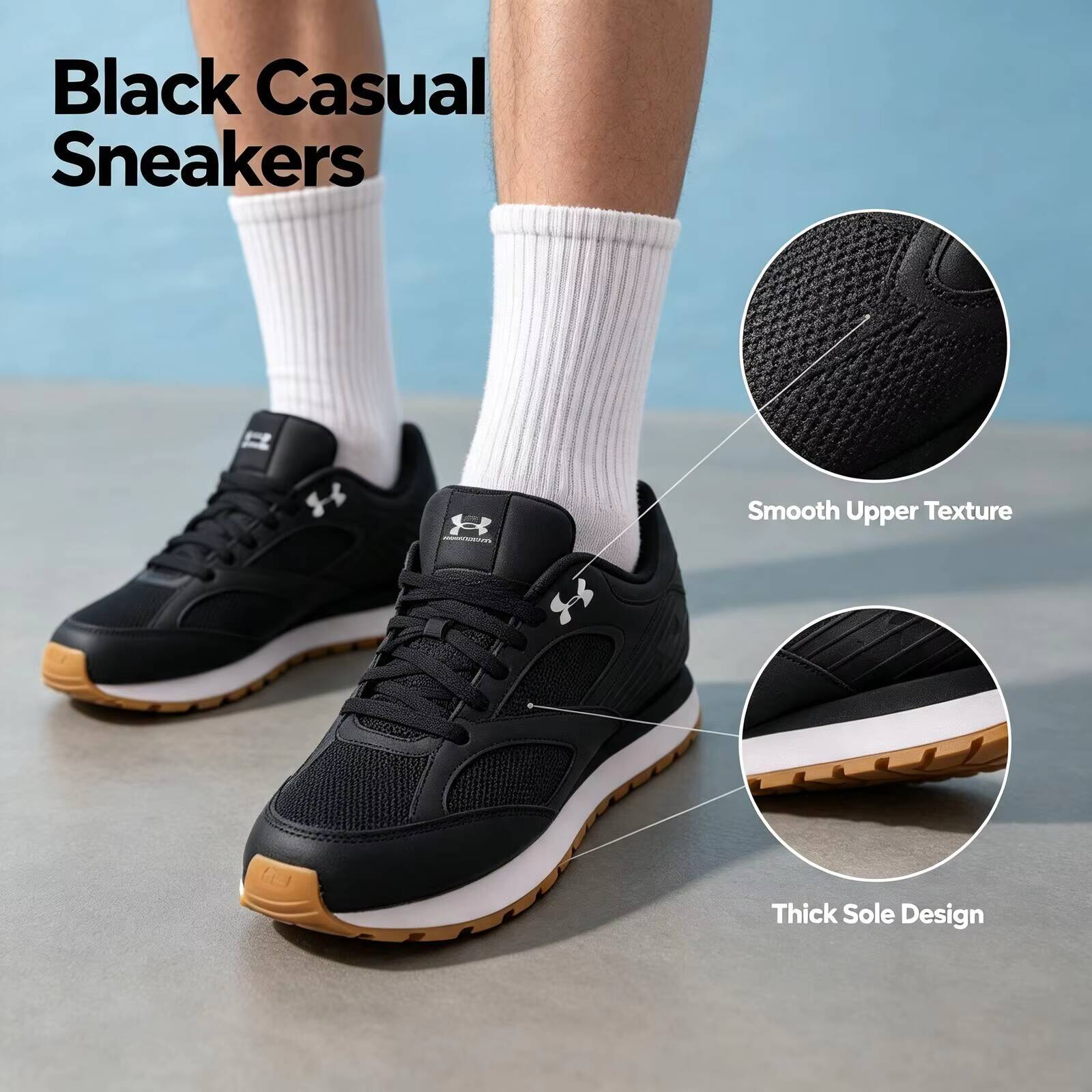 New Under Armour Jogger Minima - Air Cushion Jogger Shoes Men ulasan dan harga