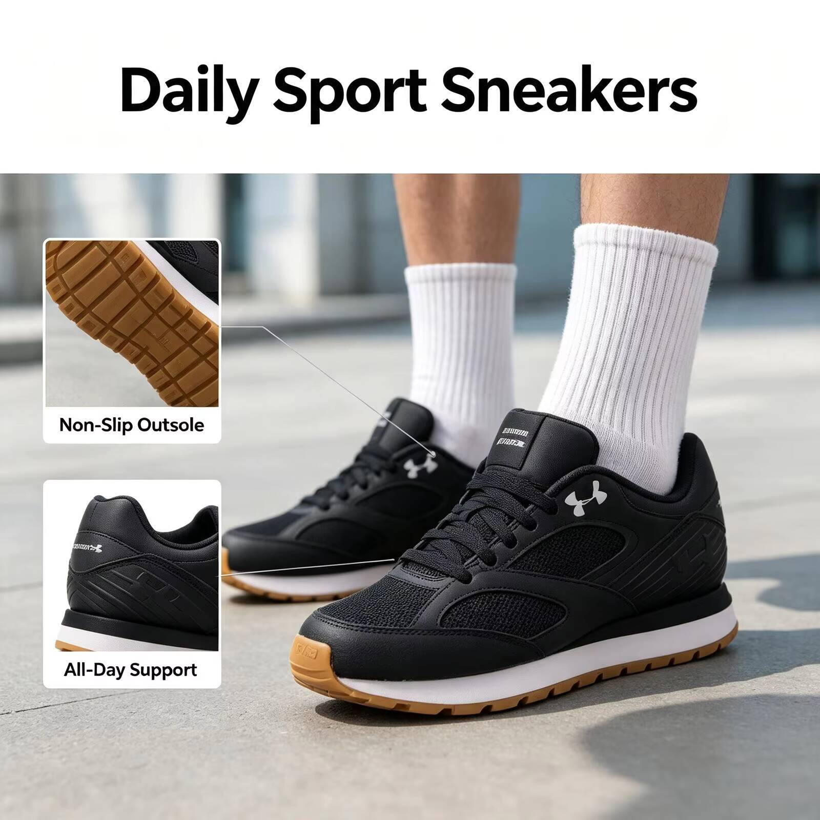 New Under Armour Jogger Minima - Air Cushion Jogger Shoes Men ulasan dan harga