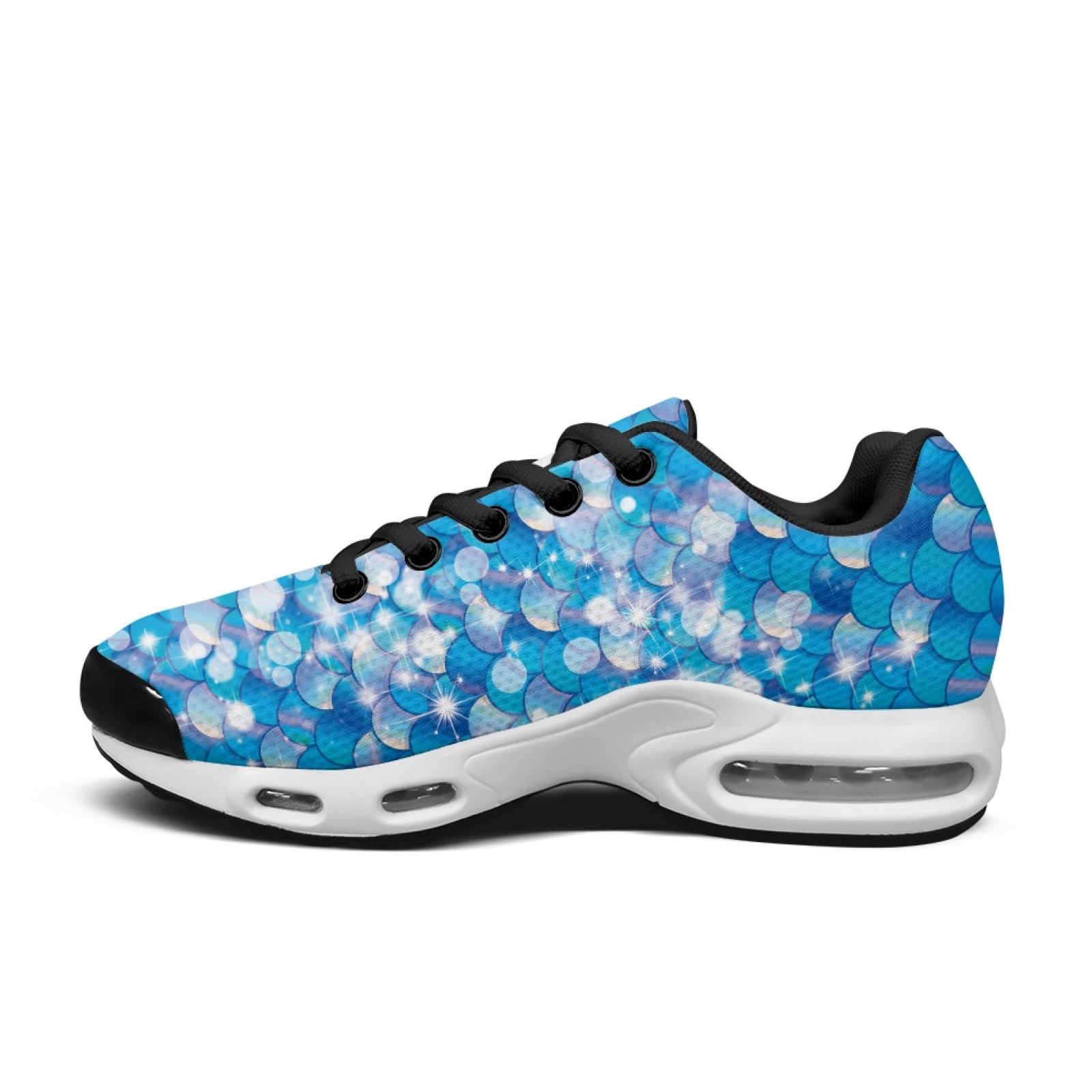 PENSTROLL Mermaid Scale Print  - Air Cushion Jogger Shoes Men ulasan dan harga