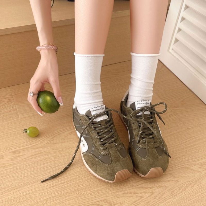 Retro Color Block Sneakers Wom - Running Shoes ulasan dan harga