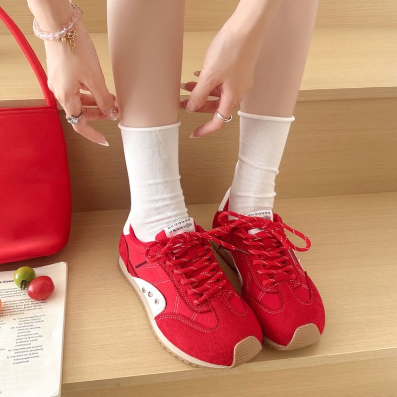 Retro Color Block Sneakers Wom - Running Shoes ulasan dan harga