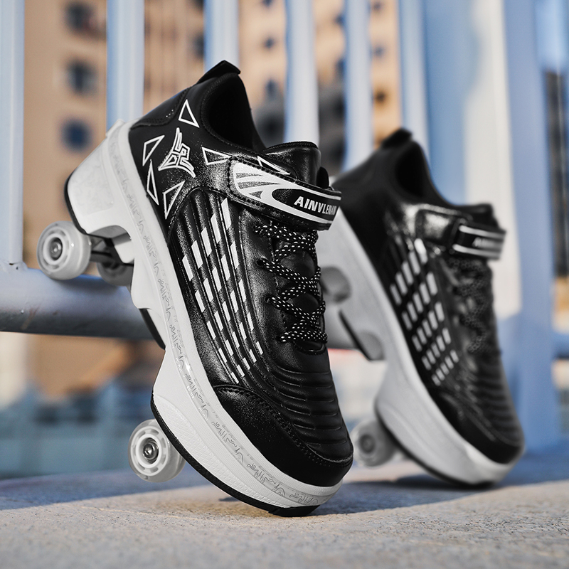 Youth New Roller Shoes With 4  - Running Shoes ulasan dan harga