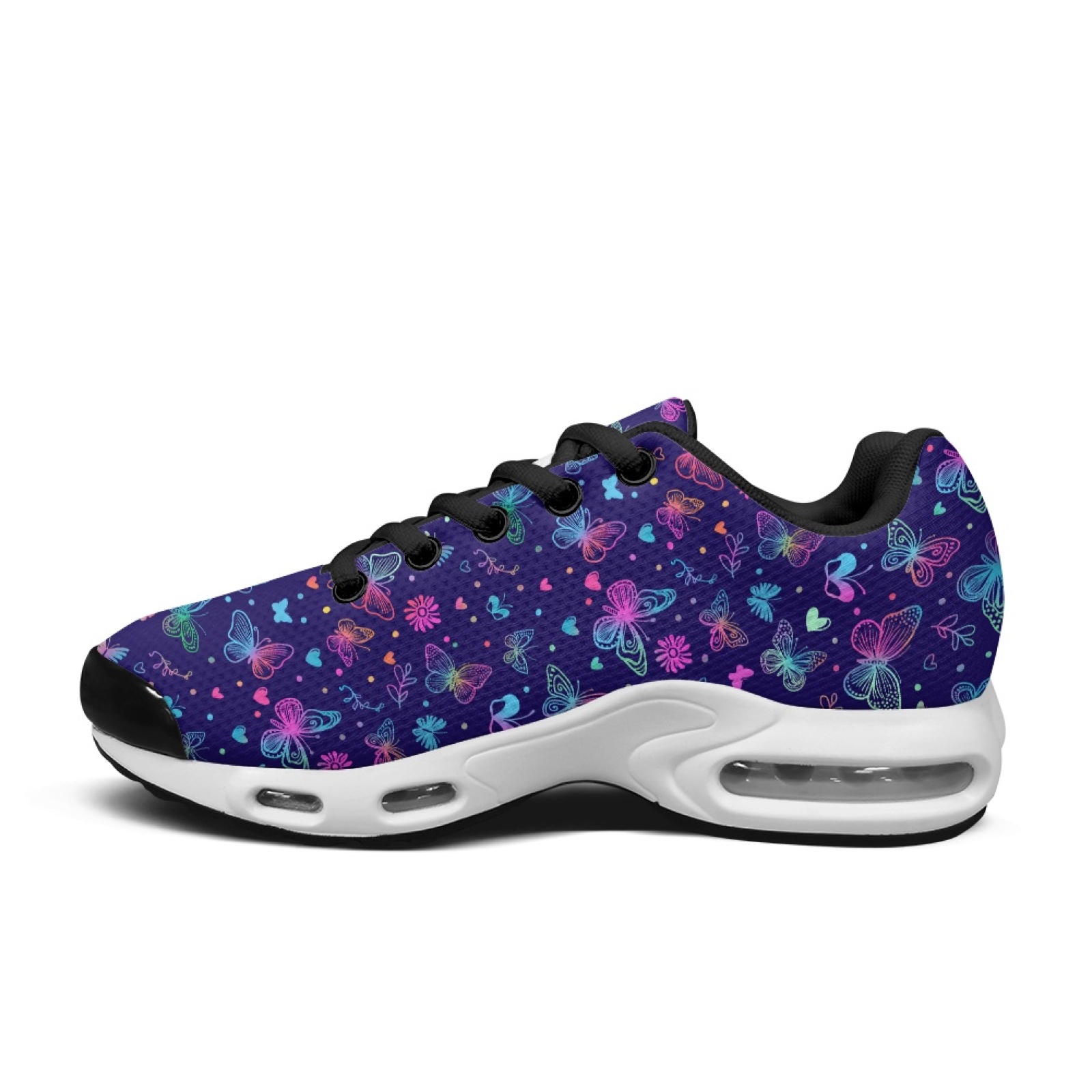 PENSTROLL Neon Butterfly Love  - Air Cushion Jogger Shoes Men ulasan dan harga