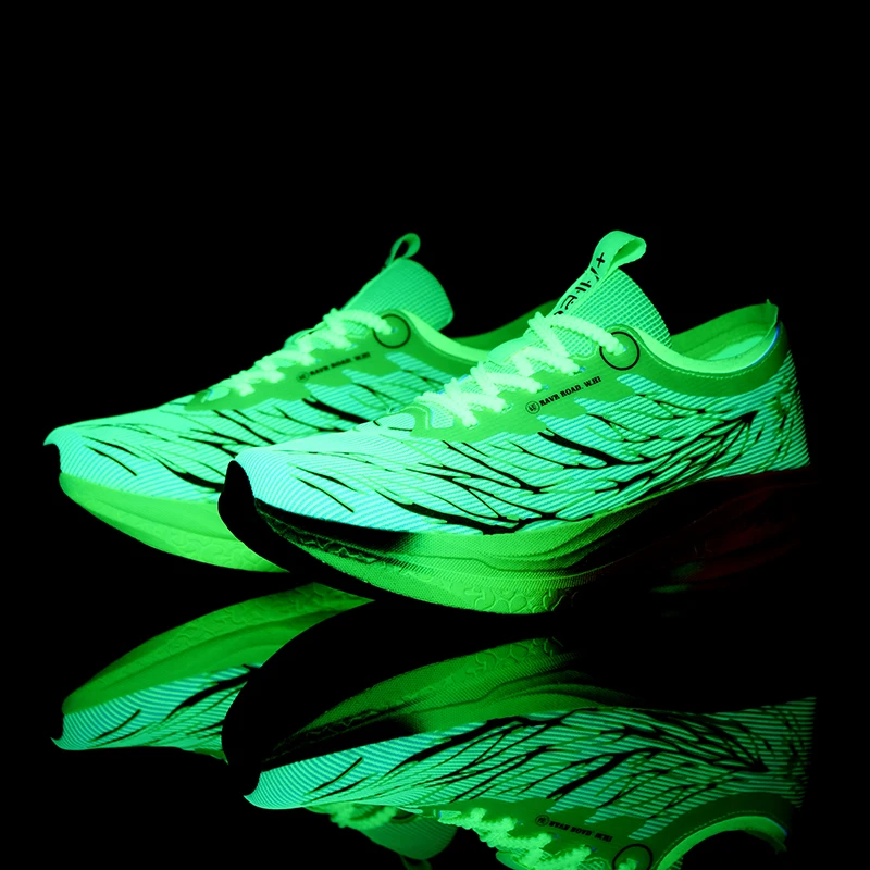 New Soft Sole Cushioning Men's - Reflective Night Running Shoes ulasan dan harga