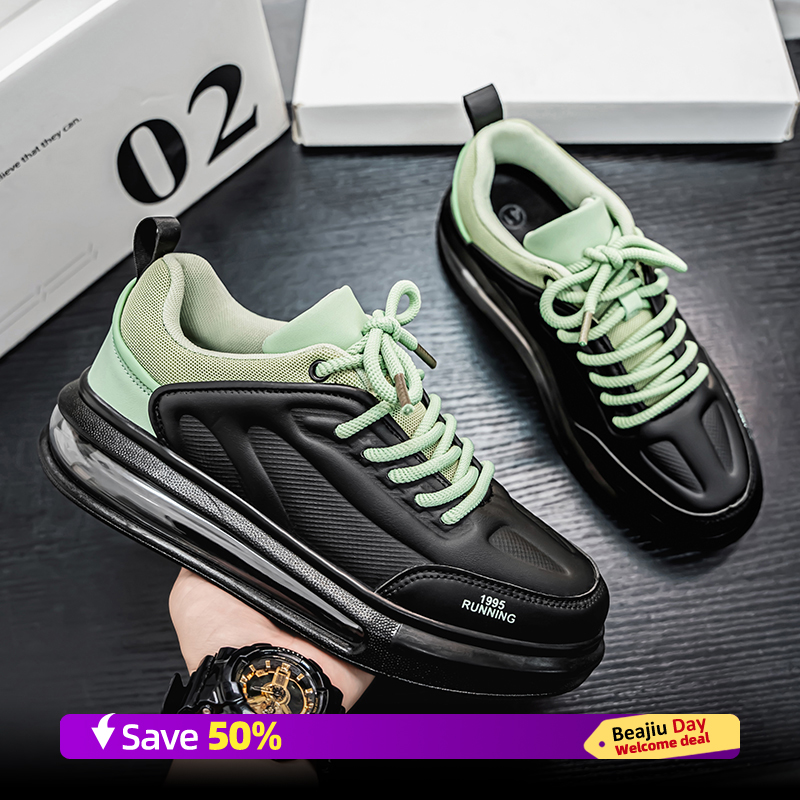 Air Cushion Men Sports Running - Waterproof Goretex Running Shoes ulasan dan harga