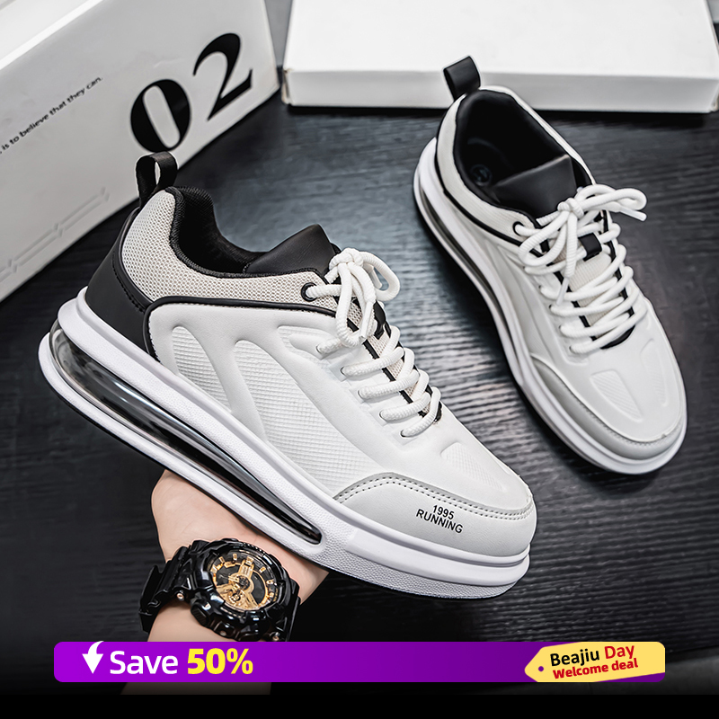 Air Cushion Men Sports Running - Waterproof Goretex Running Shoes ulasan dan harga