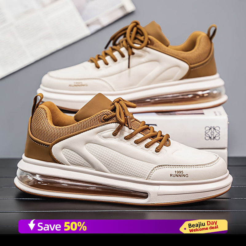 Air Cushion Men Sports Running - Waterproof Goretex Running Shoes ulasan dan harga