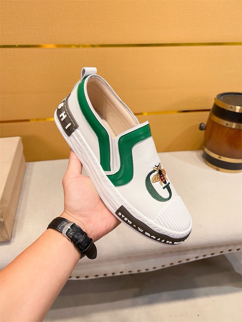 Men's Leather Casual Shoes Com - Waterproof Goretex Running Shoes ulasan dan harga