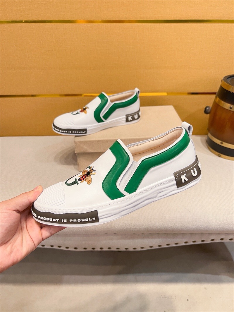 Men's Leather Casual Shoes Com - Waterproof Goretex Running Shoes ulasan dan harga