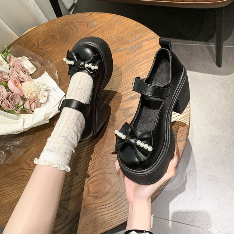 2026 Lolita Shoes Black Super  - Boots ulasan dan harga