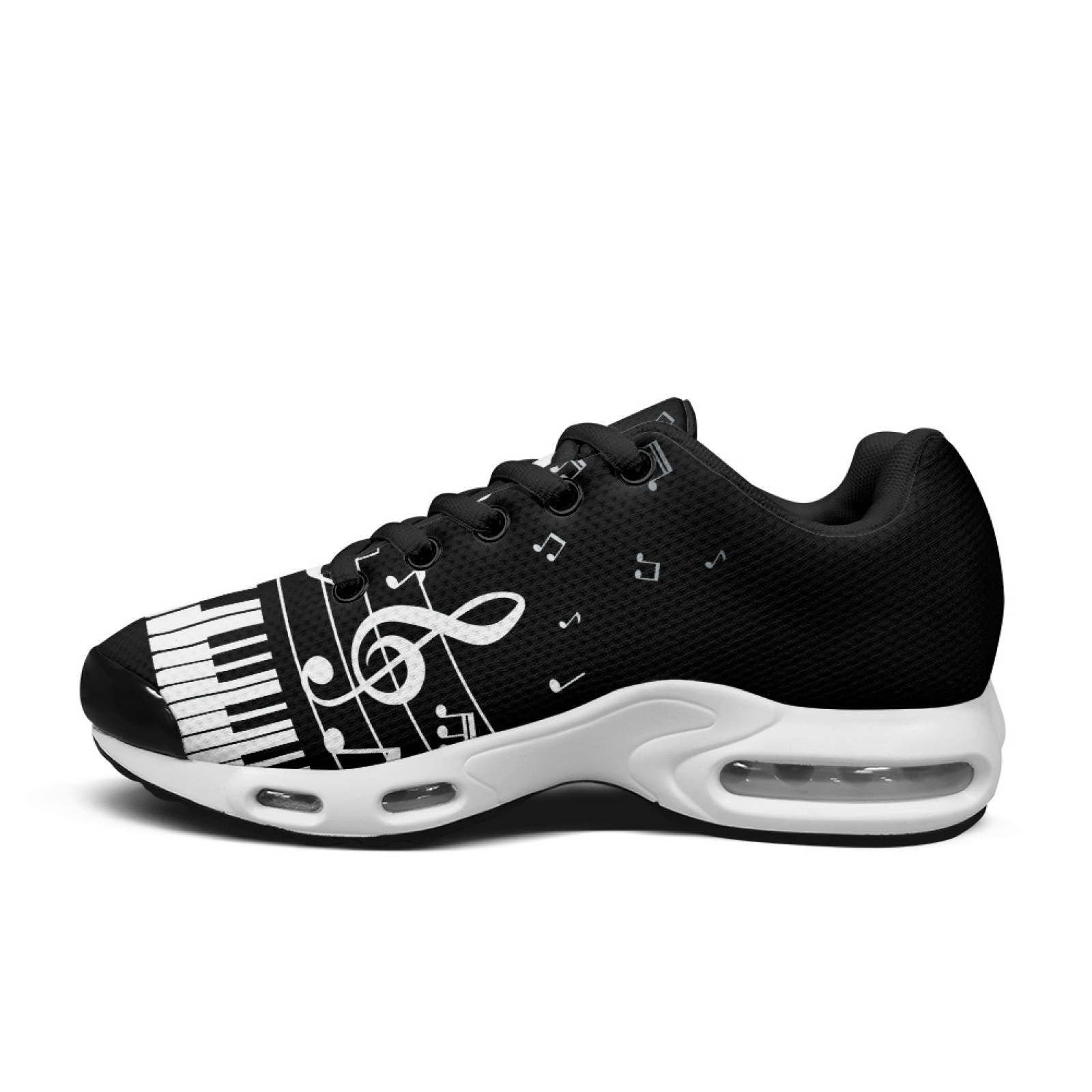 PENSTROLL Piano Music Notes Mo - Air Cushion Jogger Shoes Men ulasan dan harga