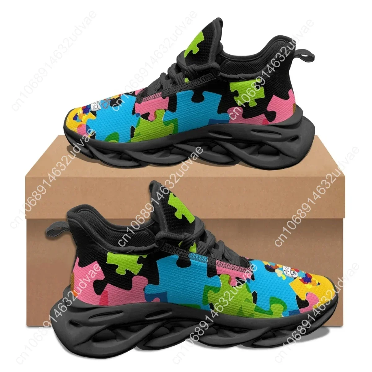 Autism Awareness Sports Runnin - Running Shoes ulasan dan harga