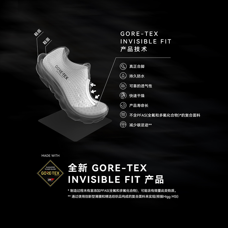 KAILAS FUGA BLACK SOLITUDE DU  - Waterproof Goretex Running Shoes ulasan dan harga
