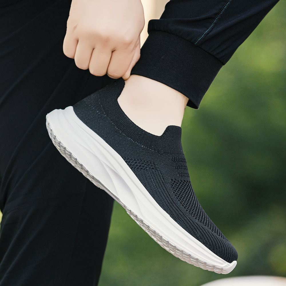 Mens Walking Shoes Lightweight - Shock Absorbing Gym Trainers ulasan dan harga