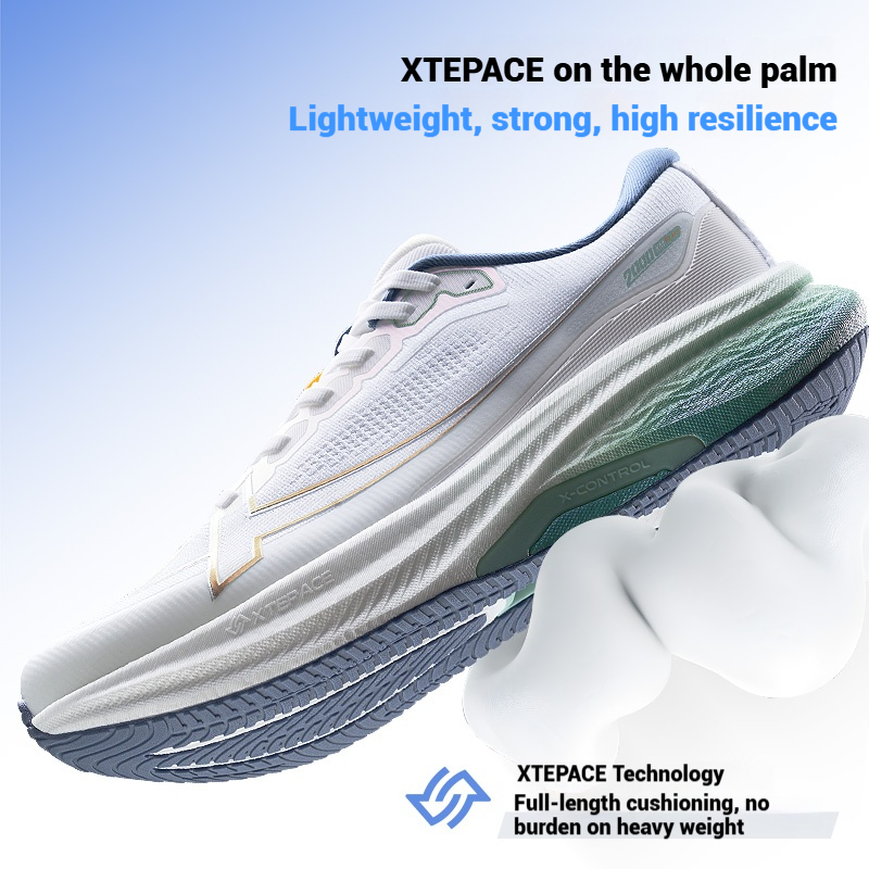 Xtep 2000km Plus Running Shoes - Reflective Night Running Shoes ulasan dan harga