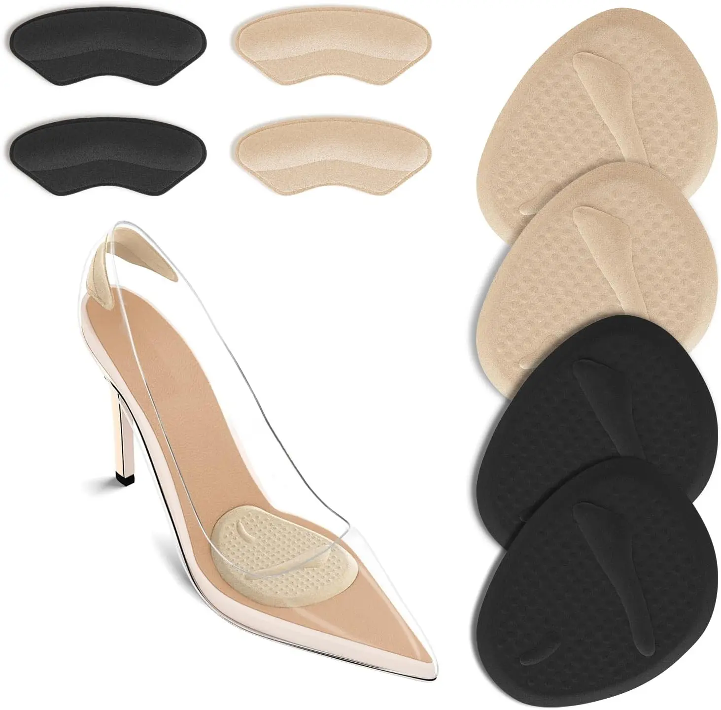 2 Sets Heel Pads, Ball of Foot - Heels ulasan dan harga