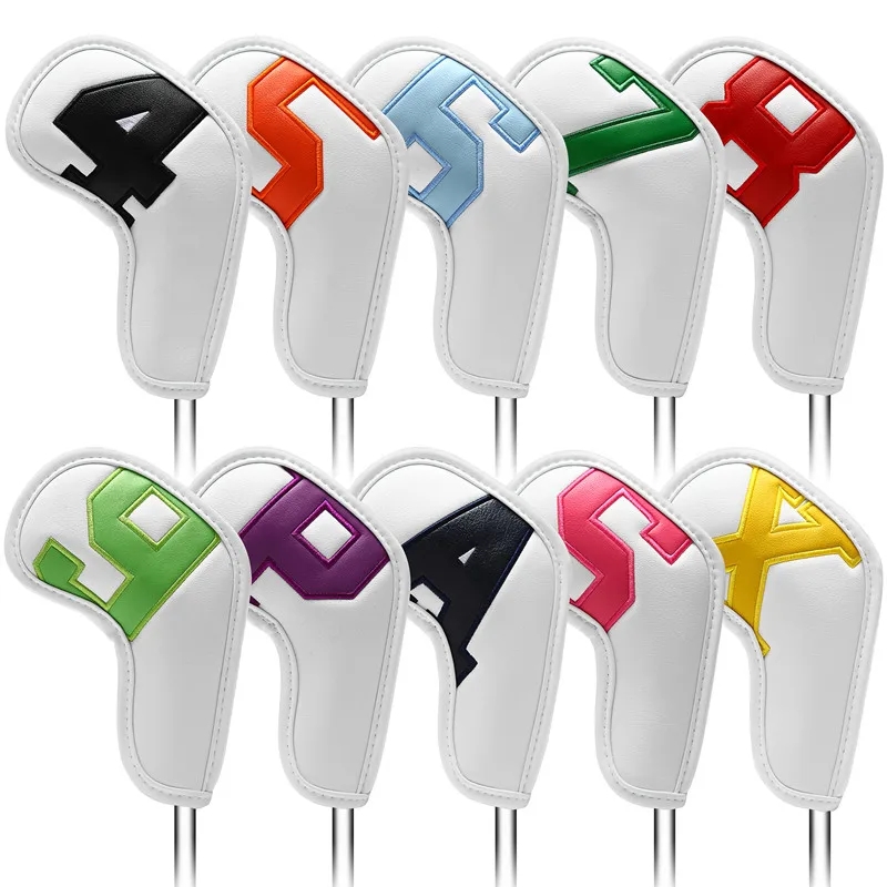 Golf Iron Club Head Covers Mag - Heels ulasan dan harga