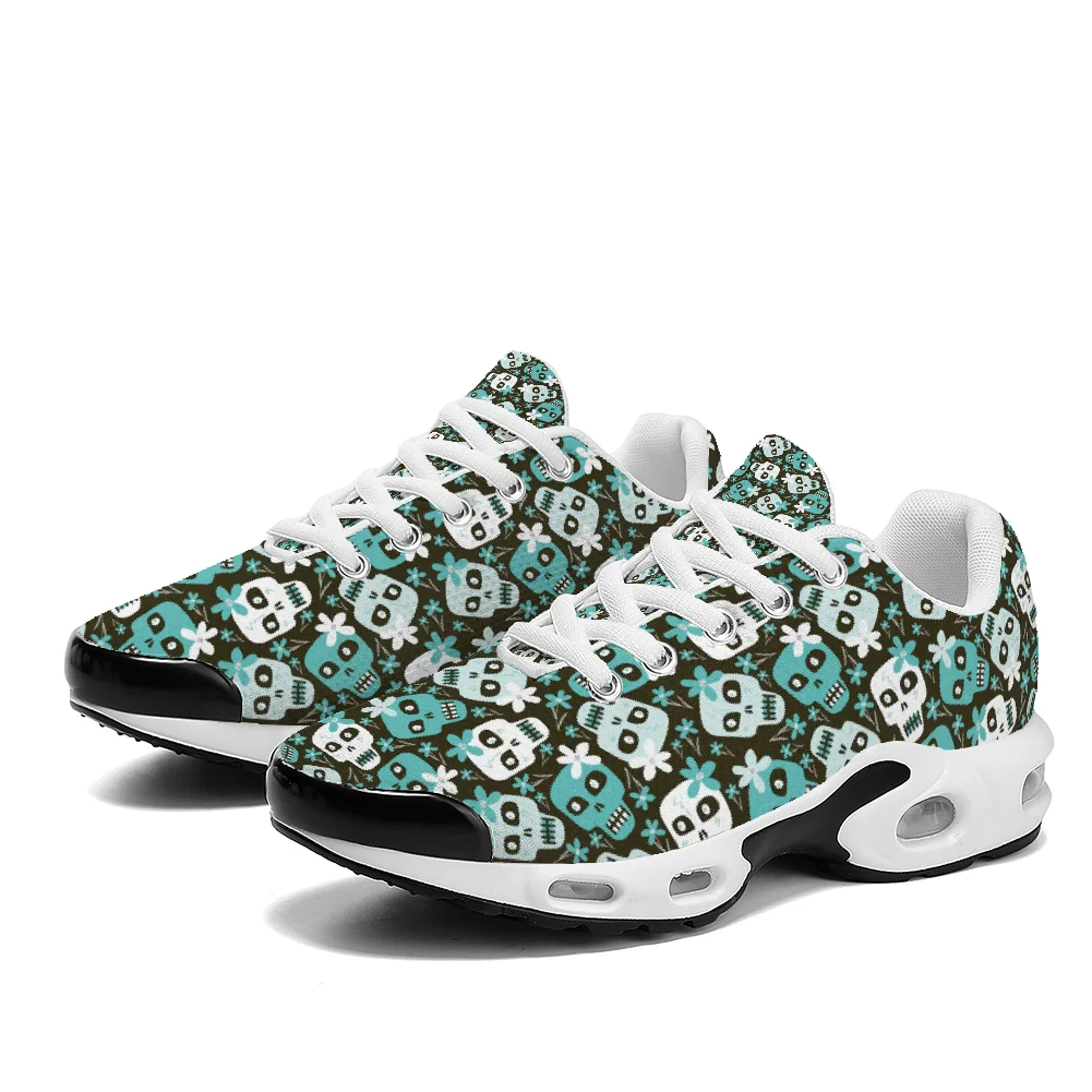 Green skull print casual air-c - Breathable Mesh Athletic Shoes ulasan dan harga