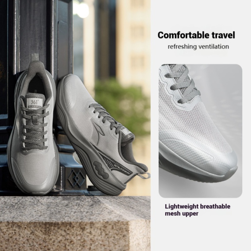 361 Degrees  Softflow 4.0 Men  - Waterproof Goretex Running Shoes ulasan dan harga