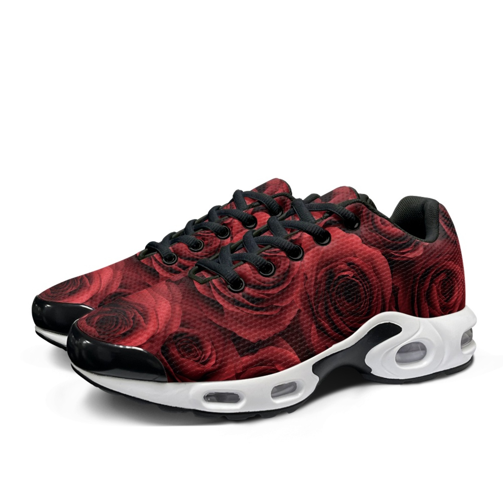 PENSTROLL Full Red Rose Air Cu - Air Cushion Jogger Shoes Men ulasan dan harga